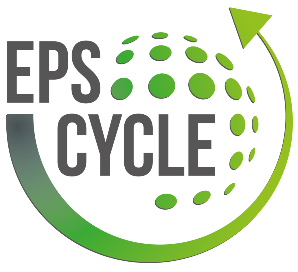 EPS Cycle Logo für 100 % recycelbares EPS EPS Cycle Logo für 100 % reycelbares EPS